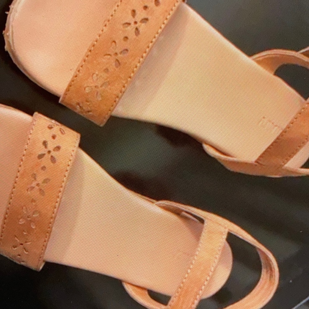 Floral cutout design stylish shoes